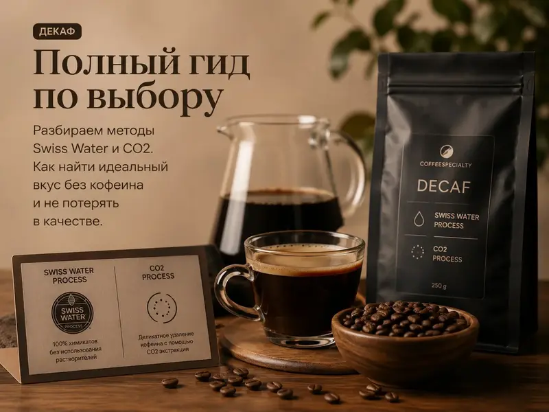 Декаф кофе в зёрнах